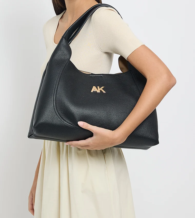 آن كلاين حقيبة يد آن كلاين مونوجرام من البولي يوريثان مع مجموعة حقائب